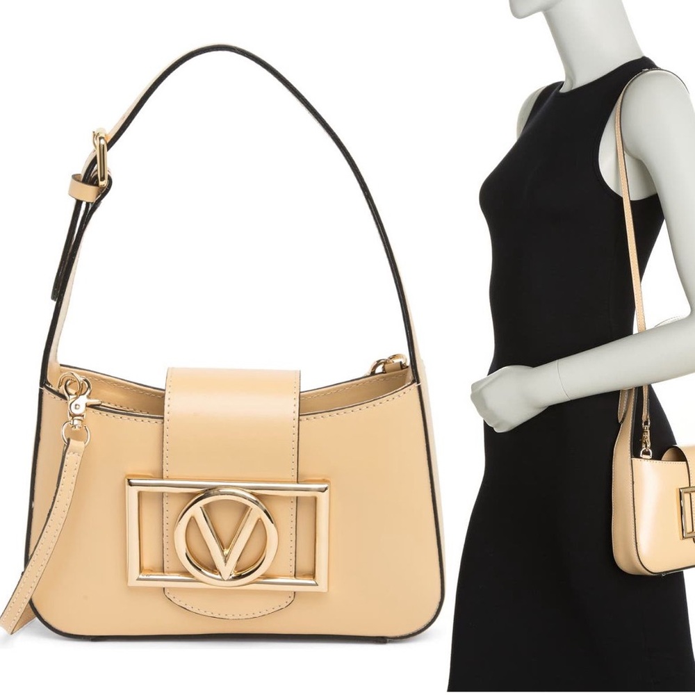 Mario Valentino Cream Shoulder / Crossbody Bag like new